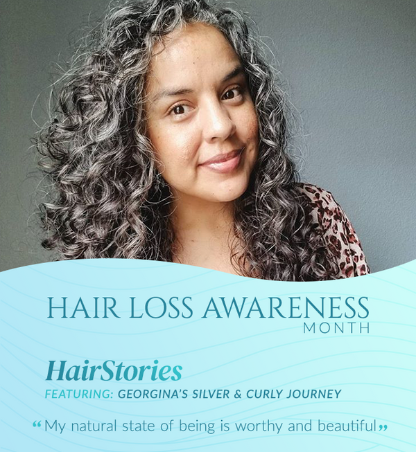 My Curly and Silver Hair Journey- Georgina Juarez