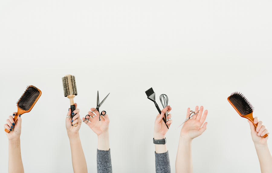 DETANGLE HAIR THE CORRECT WAY