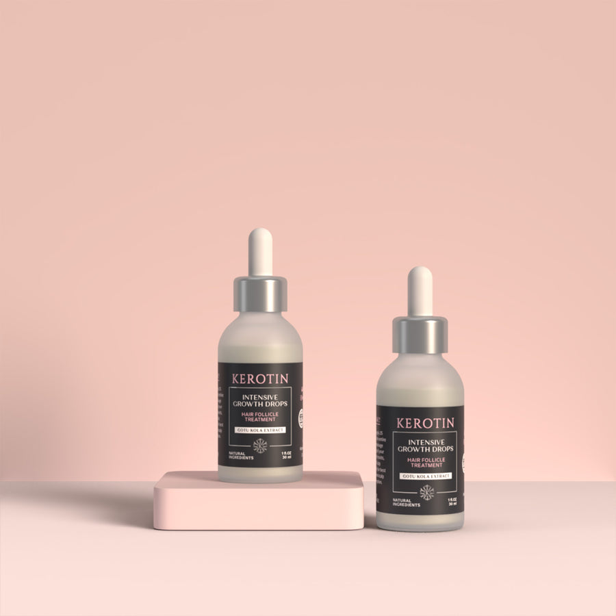 2 Bottles of Intensive Hair Growth Drops