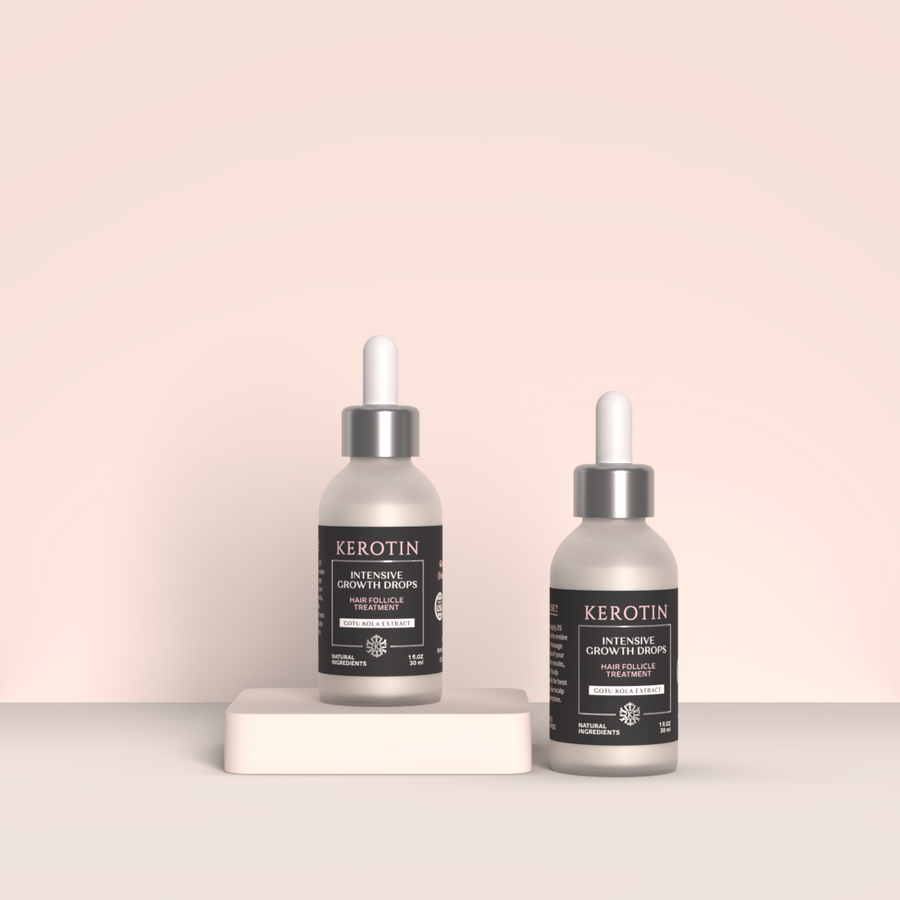 2 Bottles of Intensive Hair Growth Drops
