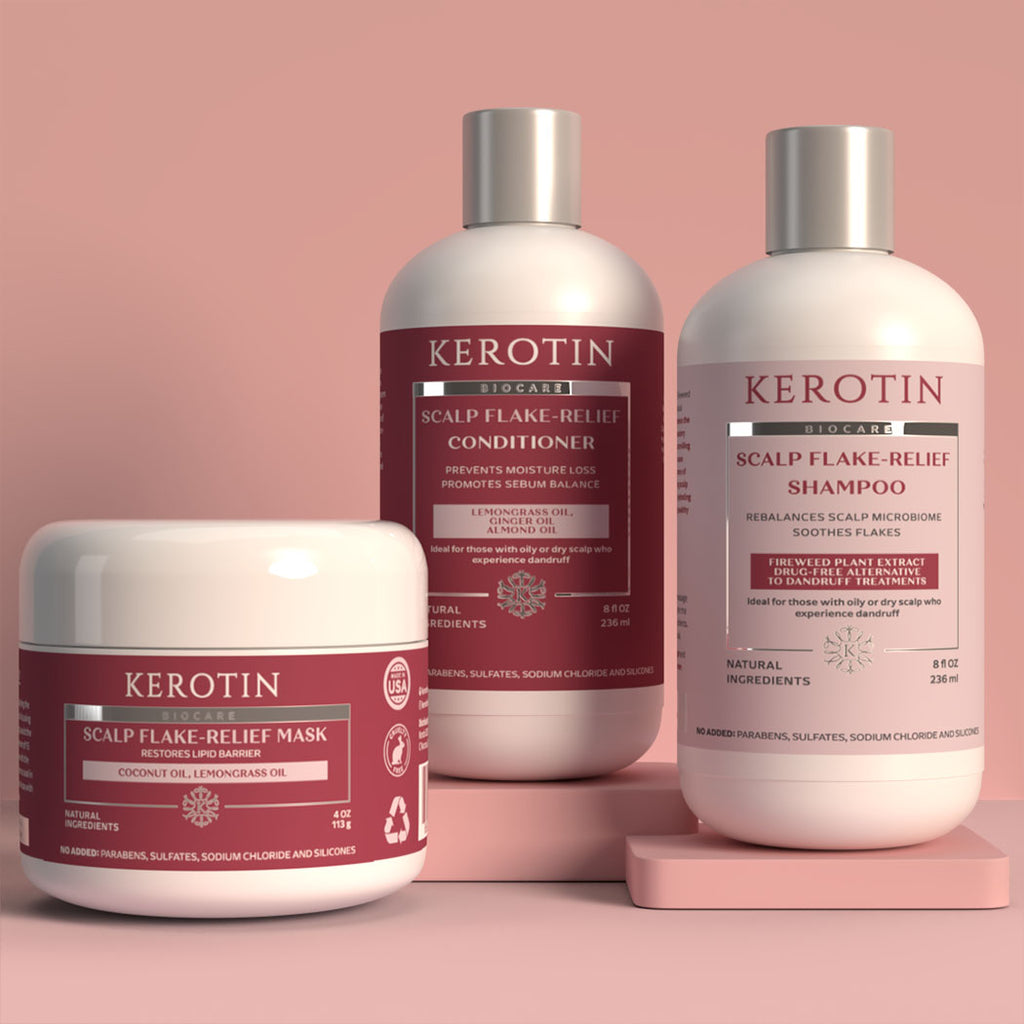 Scalp Flake-Relief Line