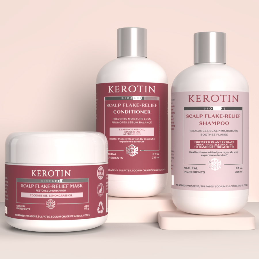 Scalp Flake-Relief Line