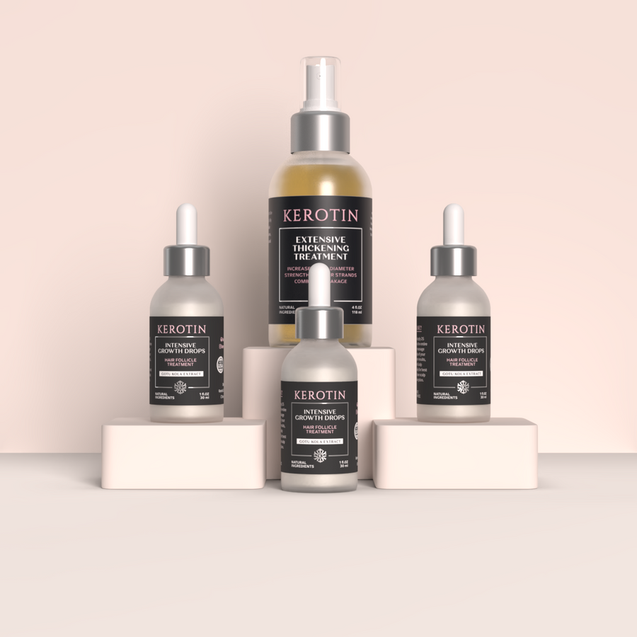 Intensive Hair Growth Drops - 3 Month + Free Gift