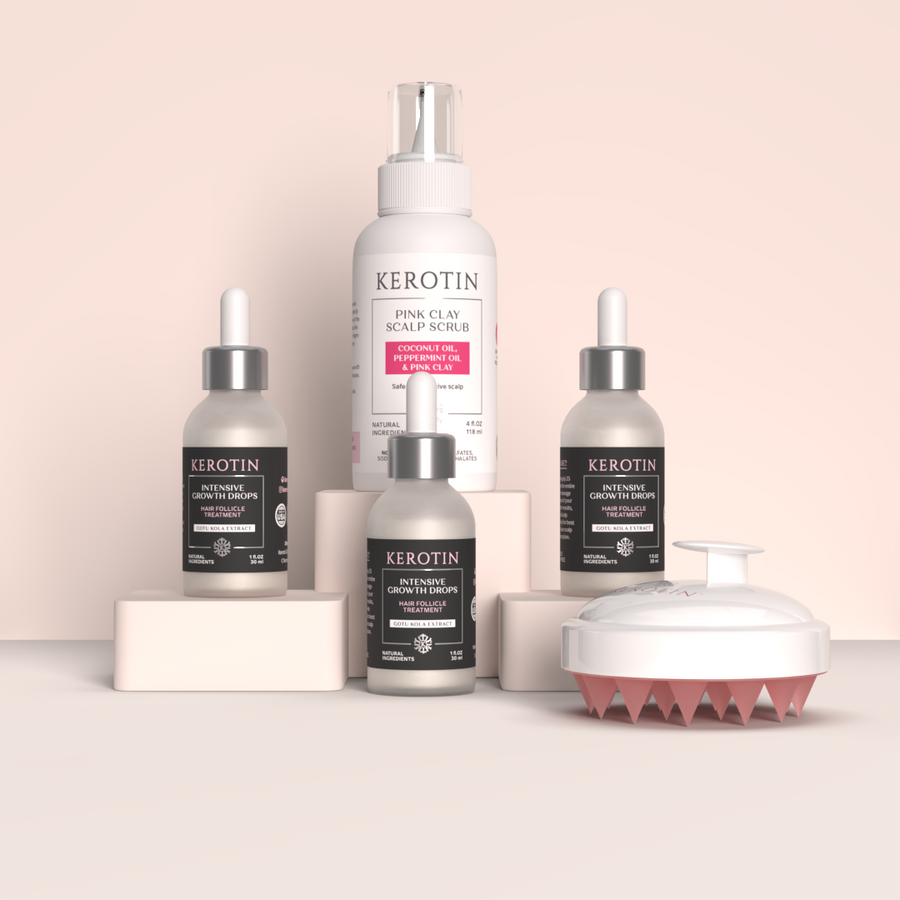 Intensive Hair Growth Drops - 3 Month + Free Gift