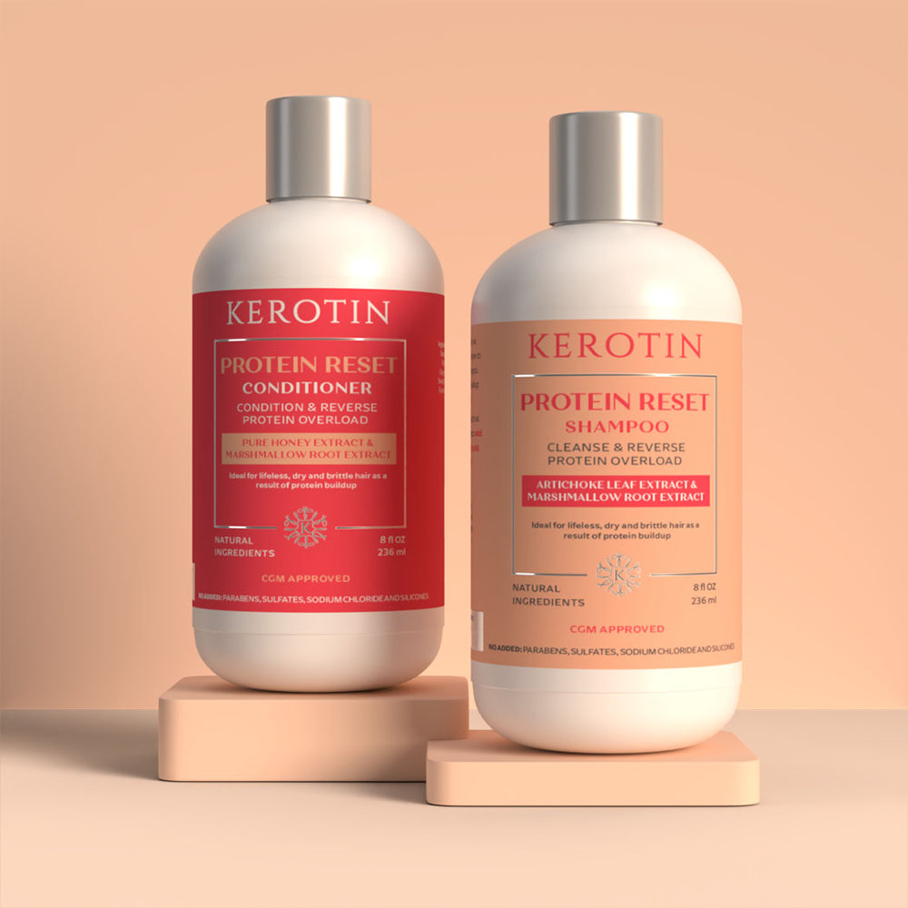 堂安律くんリュミエリーナ HAIRBEAURON S（26.5ミリ） Kerotin Reverse Protein Overload Shampoo & Conditioner