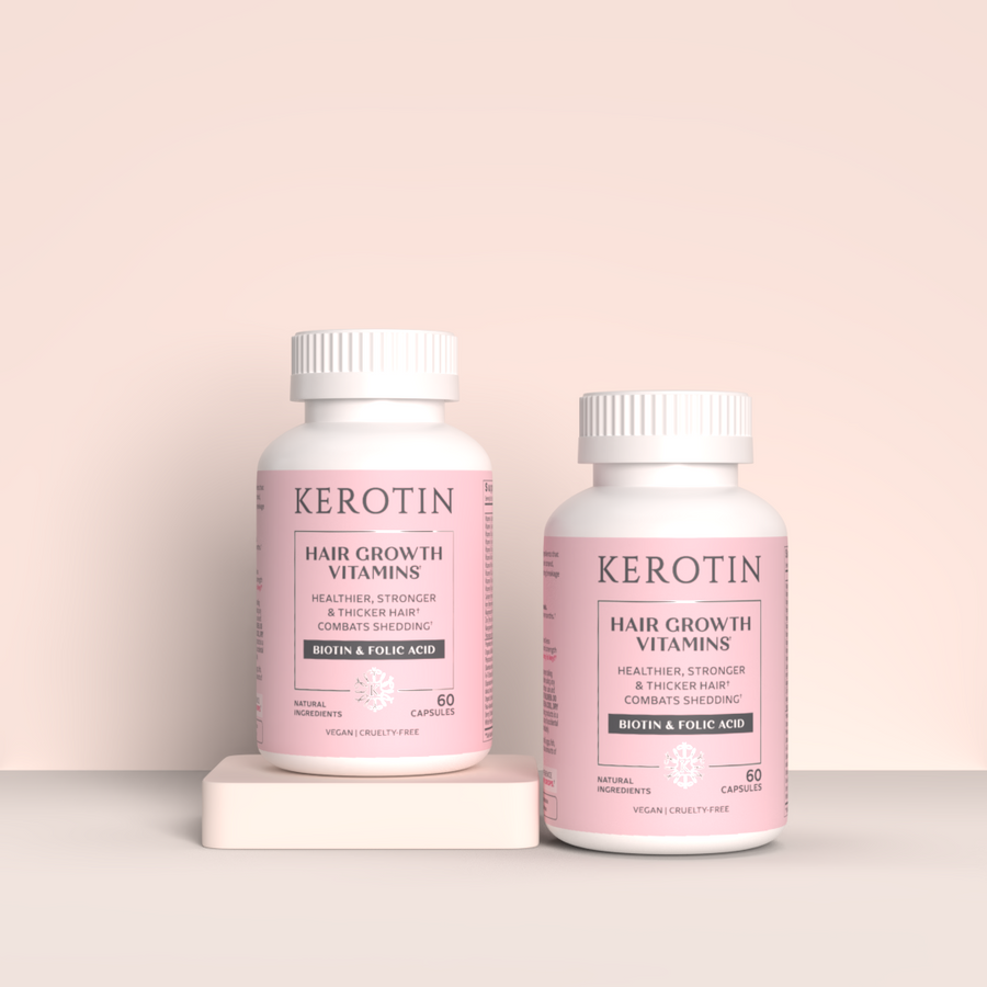 2 Bottles of Hair Growth Vitamins