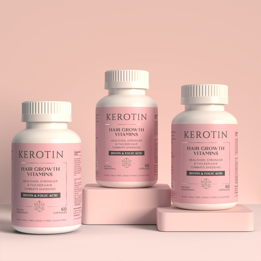 Hair Growth Vitamins - 3 Month Subscription