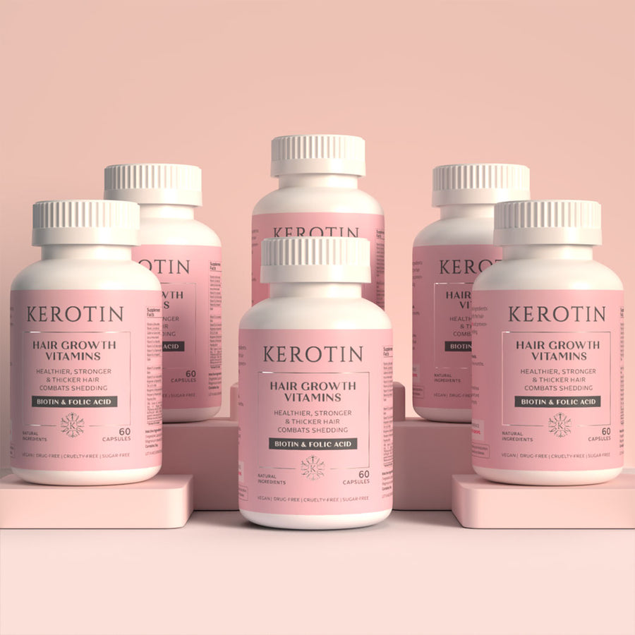 Hair Growth Vitamins - 6 Month