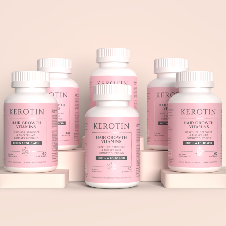 Hair Growth Vitamins - 6 Month