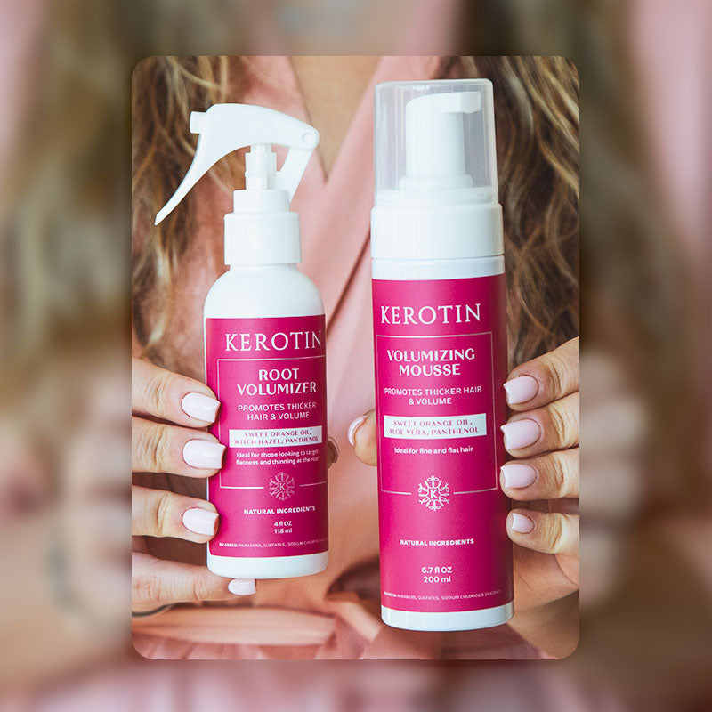 Kerotin Hair Volumizing Mousse & Root Volumizer