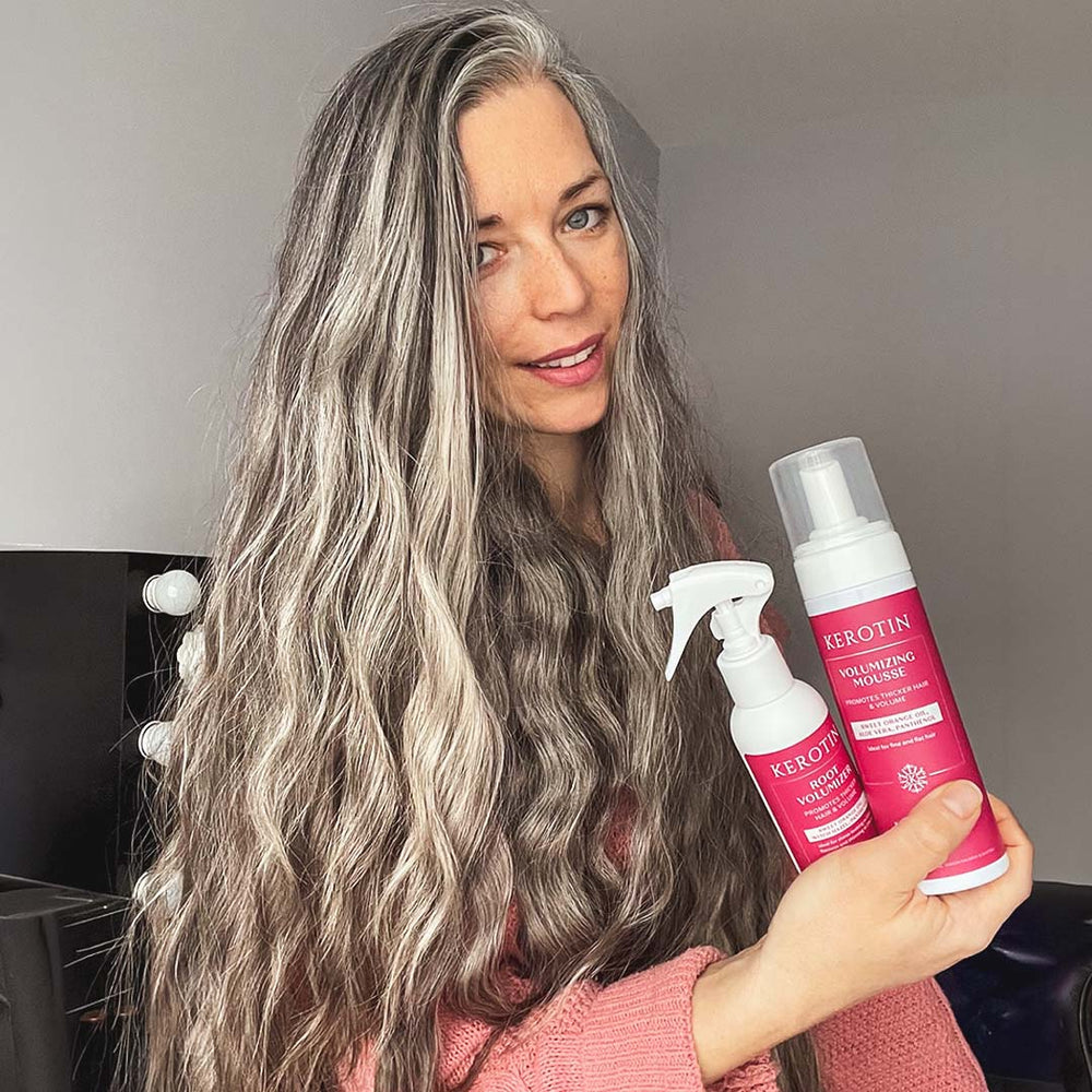 Kerotin Hair Volumizing Mousse & Root Volumizer
